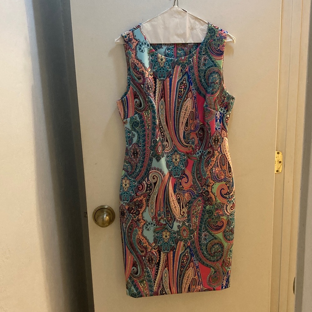 Tommy Hilfiger Multicolor Paisley Mini Dress
